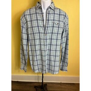 Johnnie-O Surflannel Men's Medium 100%‎ Cotton
